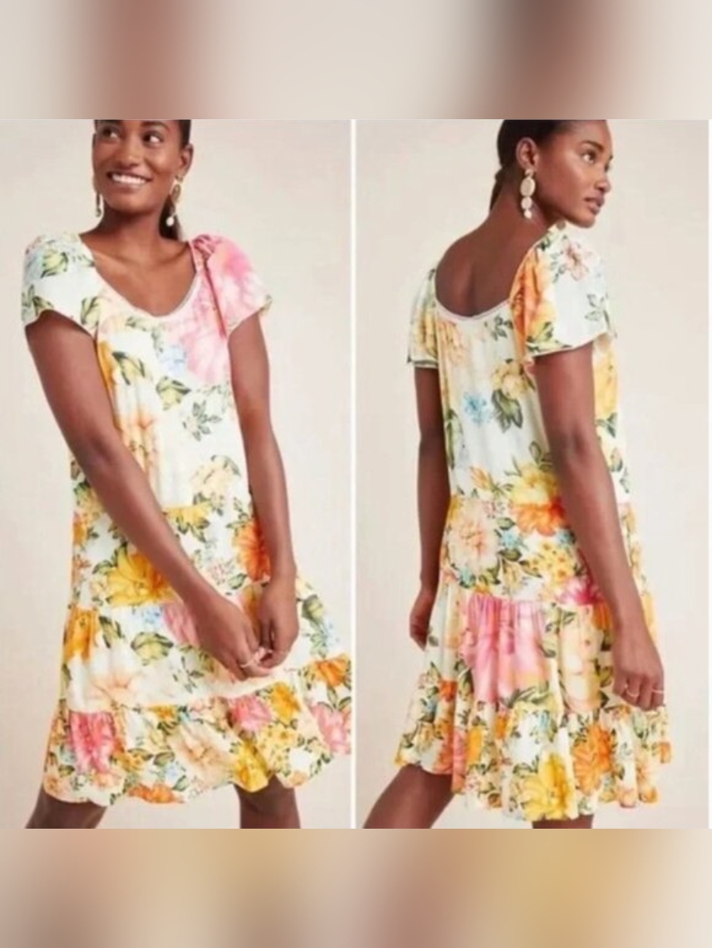Farm Rio Culebra Floral Dress Size Medium